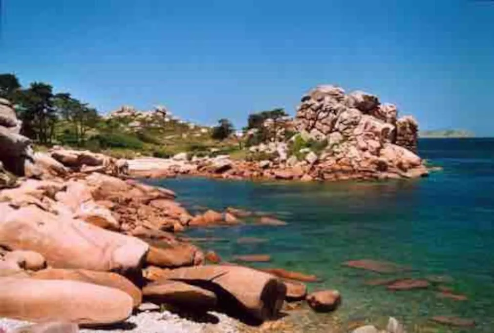 아파트 Trestrignel Magnifique Vue Mer. Studio A Perros-Gu